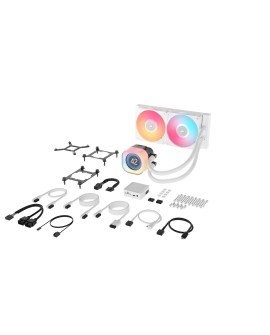 CORSAIR iCUE LINK TITAN 240 RX LCD White AIO, 240mm Radiator, Liquid CPU Cooler