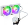 COOLER MASTER CHŁODZENIE WODNE CPU MASTERLIQUID 240L CORE ARGB BIAŁE MLW-D24M-A18PZ-RW