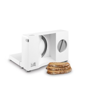Fritel SL 3080 krajalnica Prąd elektryczny 120 W Biały Plastik, Stal nierdzewna