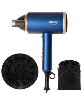 Camry | Hair Dryer | CR 2268 | 1800 W | Number of temperature settings 2 | Ionic function | Diffuser nozzle | Blue/Gold