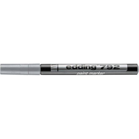 Marker olejowy EDDING 792 srebrny 0.8mm