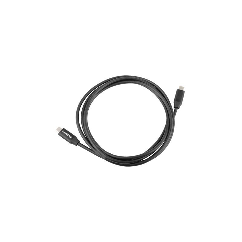 LANBERG KABEL USB-C 2.0 M/M 1.8M PREMIUM QC 4.0 POWER DELIVERY 60W CZARNY CA-CMCM-40CU-0018-BK