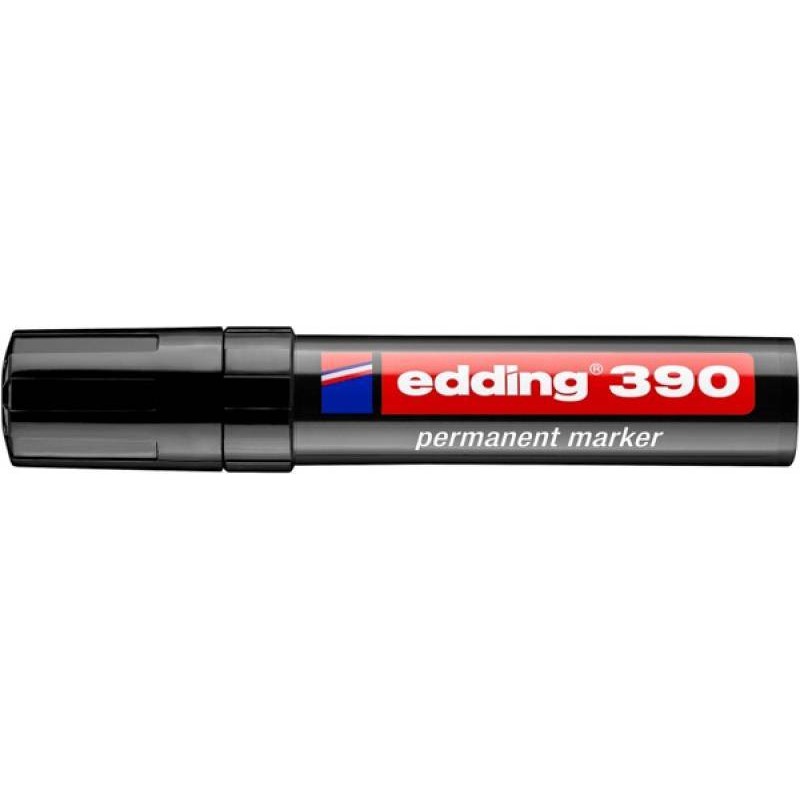 Marker permanentny EDDING 390 czarny 4-12mm