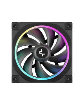 DeepCool FL12-3 in 1 Obudowa komputera Wentylator 12 cm Czarny 3 szt.