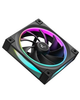DeepCool FL12-3 in 1 Obudowa komputera Wentylator 12 cm Czarny 3 szt.