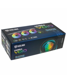Kolink Umbra Void 360 AIO Procesor Zestaw do chłodzenia płynami 12 cm Czarny 3 szt.