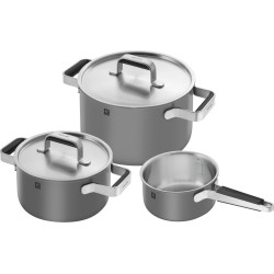 ZWILLING PURE Zestaw 3 garnków