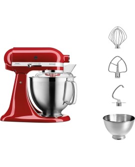 Robot KitchenAid Artisan 5KSM185PSEER czerwony