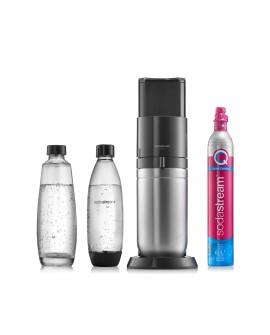 Ekspres SodaStream Duo czarny, 2 butelki