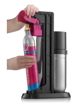 Ekspres SodaStream Duo czarny, 2 butelki