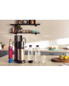 Ekspres SodaStream Duo czarny, 2 butelki