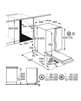 Zmywarka do zabudowy ELECTROLUX EEA23210L