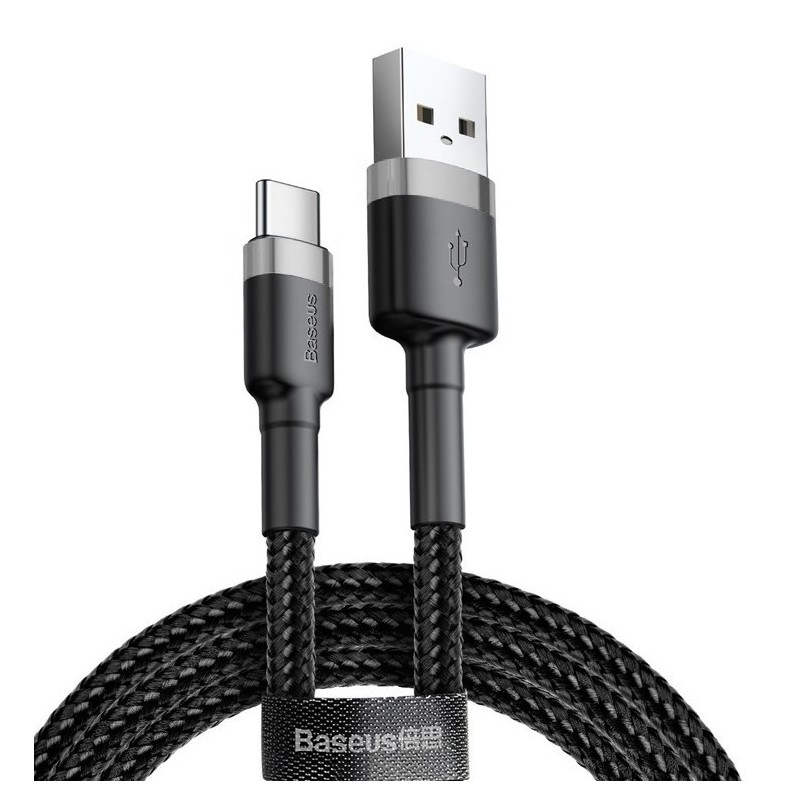 BASEUS KABEL USB-C CAFULE CATKLF-UG1 2A 3M CZARNY