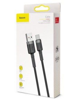 BASEUS KABEL USB-C CAFULE CATKLF-UG1 2A 3M CZARNY