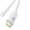 Kabel Baseus Gem Typ C-Typ C 100W 1m (biały)