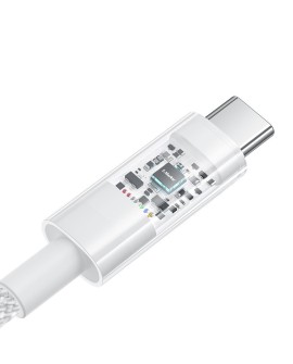Kabel Baseus Gem Typ C-Typ C 100W 1m (biały)