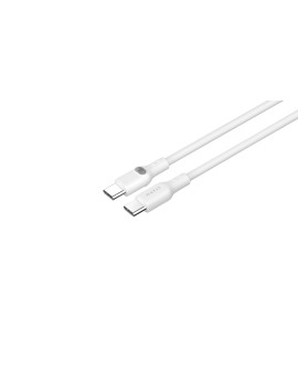 Kabel Havit Typ C-Typ C CB6280 (biały 100cm)