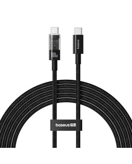 Kabel Baseus Gem Typ C-Typc C 100W 2m (czarny)