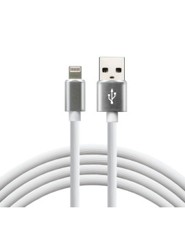 Kabel zasilający everActive CBS-1IW (USB - Lightning 1m kolor biały)