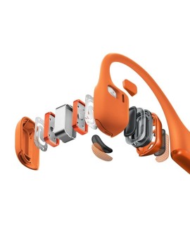 Słuchawki bezprzewodowe kostne Shokz Openrun Pro 2 USB-C pomarańczowe (WYPRZEDAŻ)