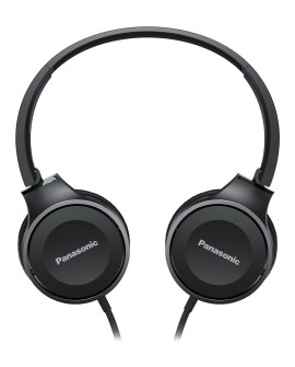 Słuchawki Panasonic RP-HF100ME-K (nauszne TAK - Przewodowy kolor czarny