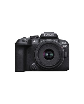 Canon EOS R10 + RF-S 18-45mm F4.5-6.3 IS STM Bezlusterkowiec 24,2 MP CMOS 6000 x 4000 px Czarny