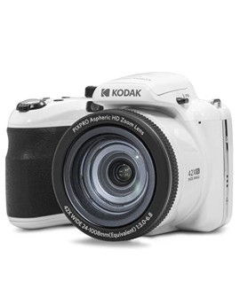 Kodak Astro Zoom AZ425 - 20.68 MP - 5184 x 3888 piksele - BSI CMOS - 42x - Full HD - Biały