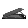 NATEC NPL-2271 stojak na laptop Podstawka na notebooka Czarny 43,9 cm (17.3")