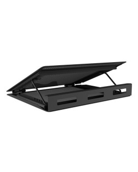 NATEC NPL-2271 stojak na laptop Podstawka na notebooka Czarny 43,9 cm (17.3")