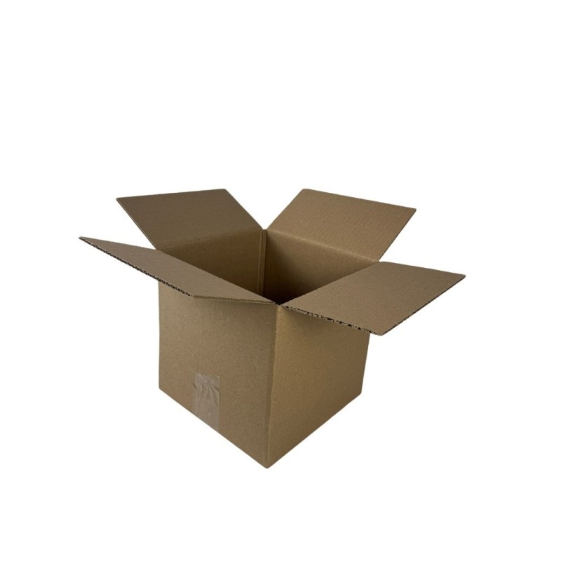 KARTON KLAPOWY, pudełko zrobione z tektury 3W 3 warstwowej, kolor szaro/brązowy, 200X150X80mm 320G/M2 30 SZTUK