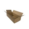KARTON KLAPOWY, pudełko zrobione z tektury 3W 3 warstwowej, kolor szaro/brązowy, 200X150X80mm 320G/M2 30 SZTUK