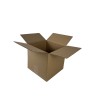 KARTON KLAPOWY, pudełko zrobione z tektury 3W 3 warstwowej, kolor szaro/brązowy, 350x250x80mm 380G/M2 20 SZTUK