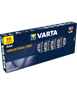 VARTA BATERIA ALKALICZNE LR3 AAA INDUSTRIAL 10 SZT VALUE PACK.
