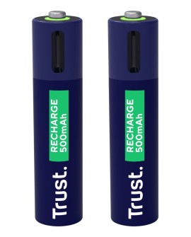 Baterie AAA Trust USB-C RECHARGEABLE BATTERIES 2P