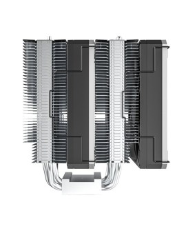 Montech METAL DT24 BASE system chłodzenia komputerów Procesor Chłodnica powietrza 12 cm Czarny 2 szt.