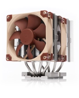 Noctua NH-D9 DX-4677 4U system chłodzenia komputerów Procesor Chłodnica powietrza 9,2 cm Aluminium, Beżowy, Brązowy