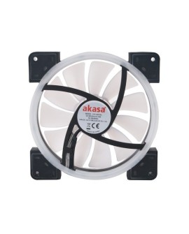 Akasa Vegas TLY Obudowa komputera Wentylator 14 cm Czarny, Półprzezroczysty