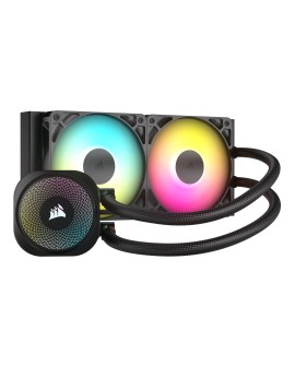 Corsair NAUTILUS 240 RS ARGB Liquid Procesor Chłodnica cieczy all-in-one Czarny 1 szt.