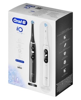 Braun Szczoteczka elektryczna Oral-B iO7 DuoPack Black + White