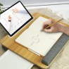 Techly ICA-TBL 102 stojak na laptop Podstawka na notebooka Szary, Drewniany