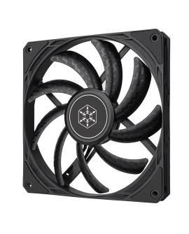 Silverstone SST-AS140B system chłodzenia komputerów Obudowa komputera Wentylator 14 cm Czarny 1 szt.