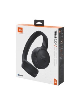 Słuchawki JBL TUNE 520 BT (black, bezprzewodowe, nauszne) (WYPRZEDAŻ)