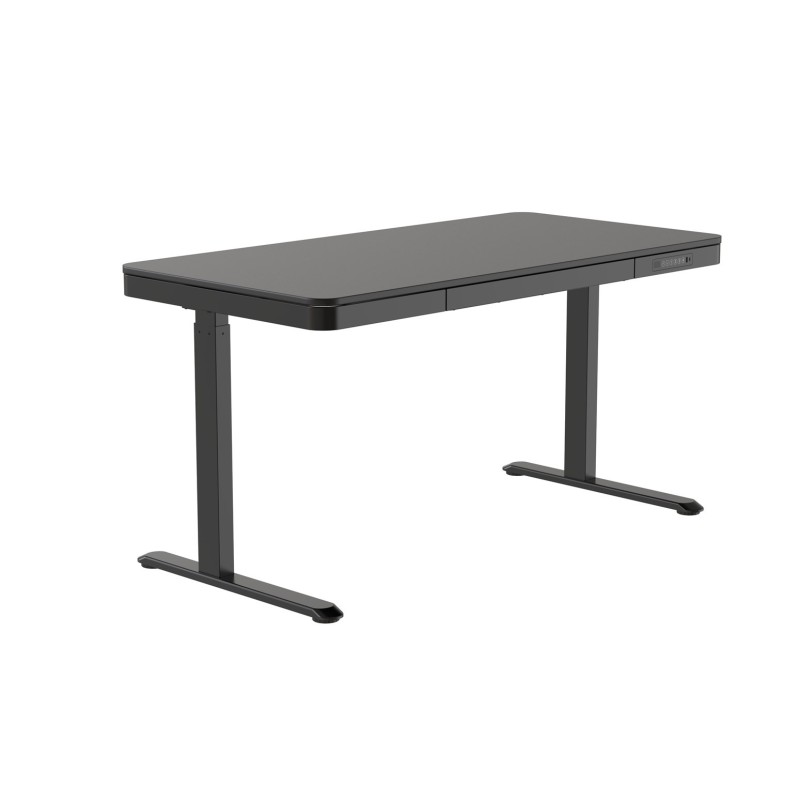 Biurko ACTIVEJET z elektryczną regulacją wysokości 140x70 ET119W-C czarny