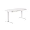Biurko ACTIVEJET z elektryczną regulacją wysokości 140x70 ET119W-C biały