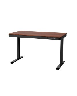 Biurko ACTIVEJET z elektryczną regulacją wysokości 140x70 ET119W-C czarny/orzech
