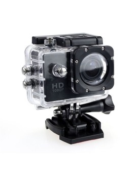 Kamera Extralink Action Camera A10 Czarna 1080P 30fps, IP68, wyświetlacz 2.0"