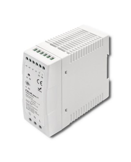 Zasilacz na szynę DIN Qoltec 50913 60W 24V 2.5A Biały Slim