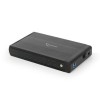 Kieszeń GEMBIRD EE3-U3S-3 (3.5" USB 3.0 Aluminium kolor czarny)