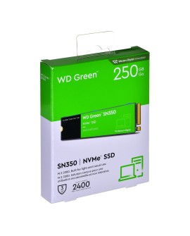 Dysk SSD WD Green SN350 WDS250G2G0C (250GB M.2 PCIe NVMe 3.0 x4)