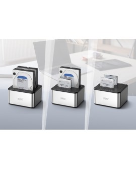 DIGITUS STACJA DOKUJĄCA 2 x SSD/HDD DA-71540-2